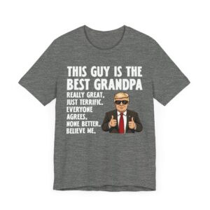 Funny Trump Best Grandpa T-shirt