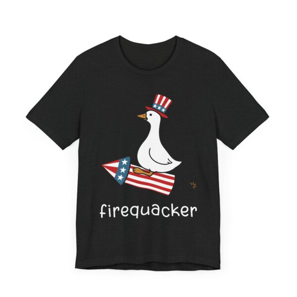 Funny Firequacker Goose | 4th of July Independence Day T-shirt