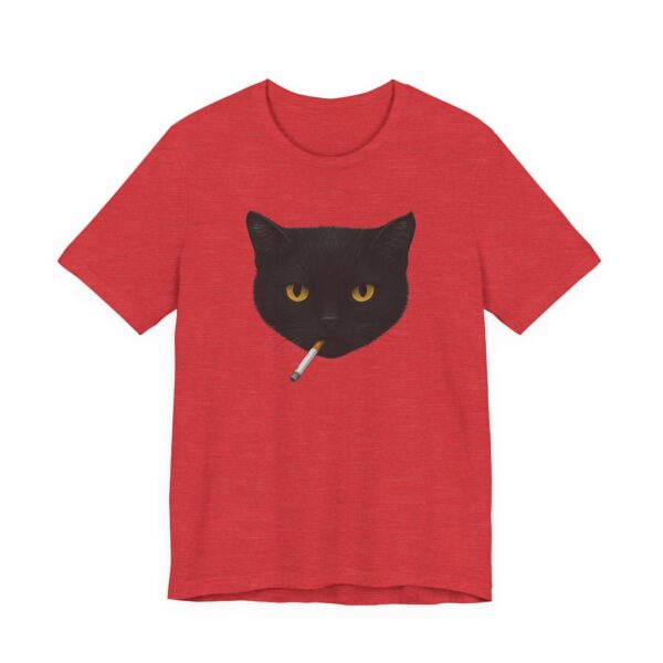 Cool Smoking Cat Y2K T-shirt
