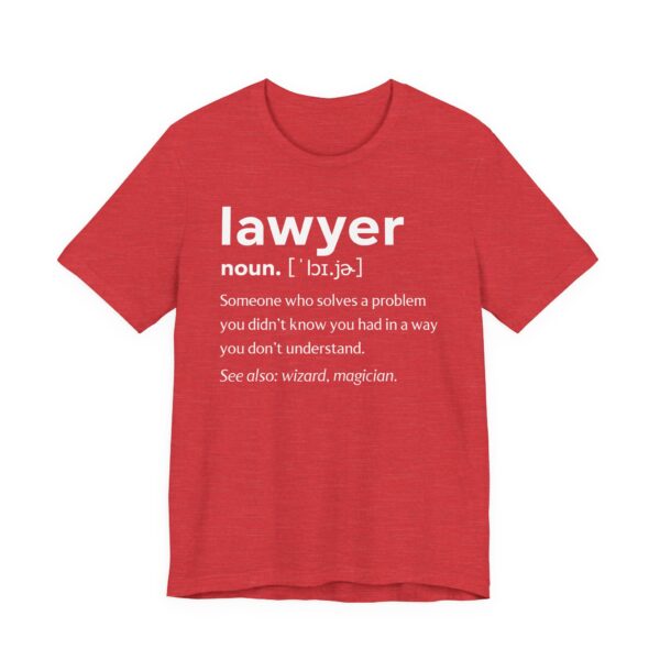 Funny Lawyer Definition T-shirt