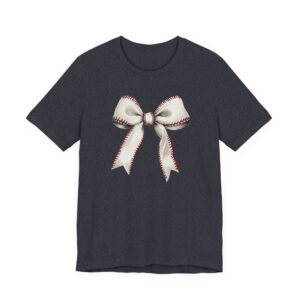 Cute Coquette Baseball Bow T-shirt