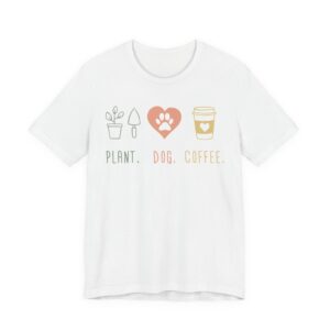 Plant Dog Coffee | Cute Gardening T-shirt