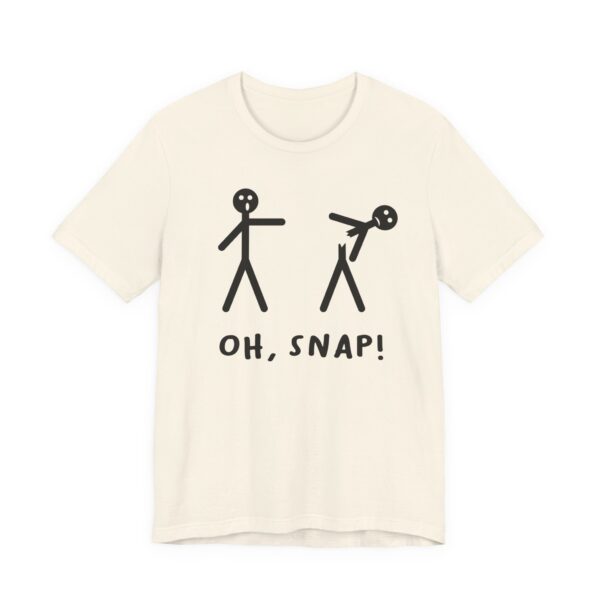 Oh Snap | Funny Stick Man T-shirt