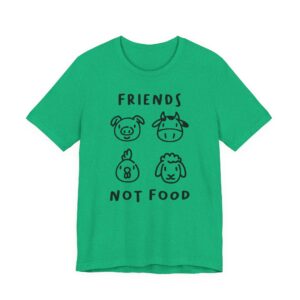 Friends Not Food | Cute Vegan T-shirt