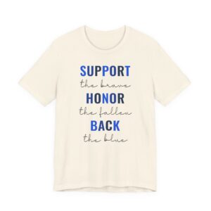 Back the Blue | Police Support T-shirt