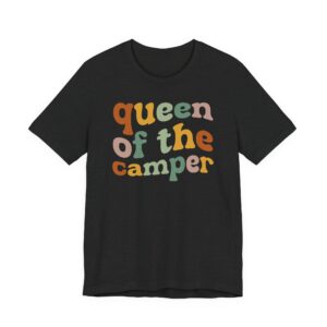 Queen of the Camper | Cute Camping T-shirt