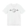 Basketball Heart Beat T-shirt