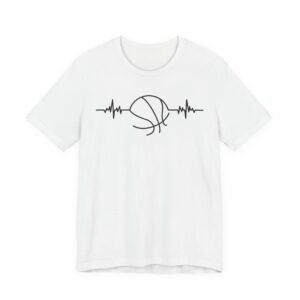 Basketball Heart Beat T-shirt