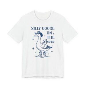 Silly Goose on the Loose | Funny Cowgirl Goose T-shirt