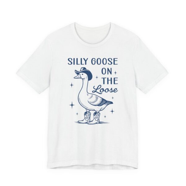 Silly Goose on the Loose | Funny Cowgirl Goose T-shirt