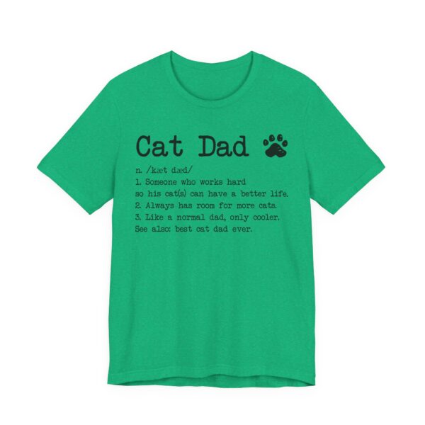 Funny Cat Dad Definition T-shirt