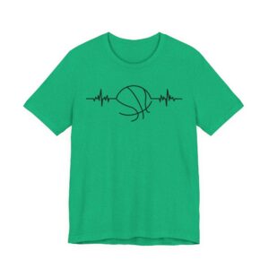 Basketball Heart Beat T-shirt