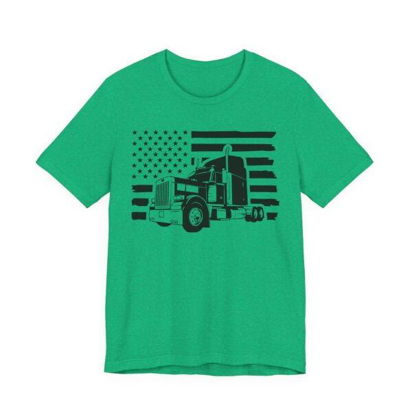 American Flag | Truck Driver T-shirt