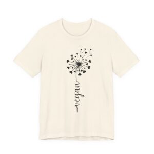 Cute Vegan Dandelion T-shirt