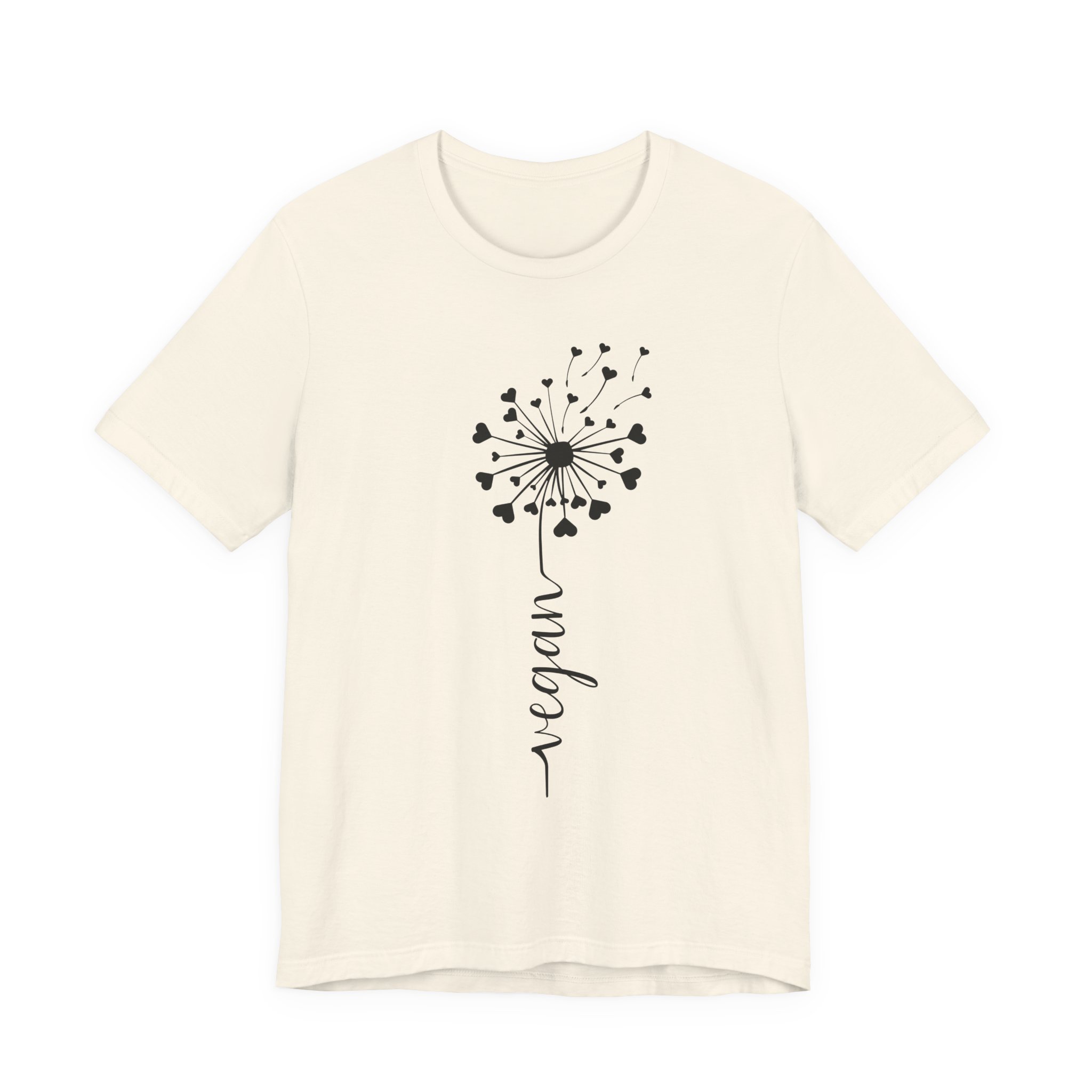 Cute Vegan Dandelion T-shirt