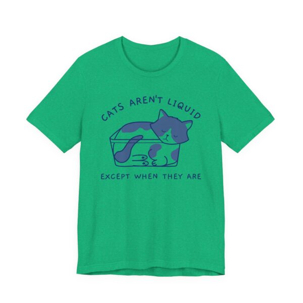 Cats Aren’t Liquid Except When They Are | Funny Cat T-shirt