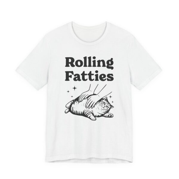 Rolling Fatties | Funny Fat Cat T-shirt