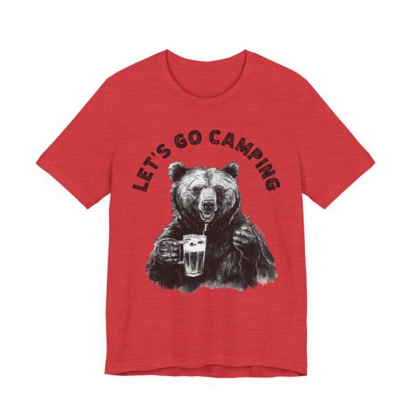 Let’s Go Camping | Funny Bear Camping T-shirt