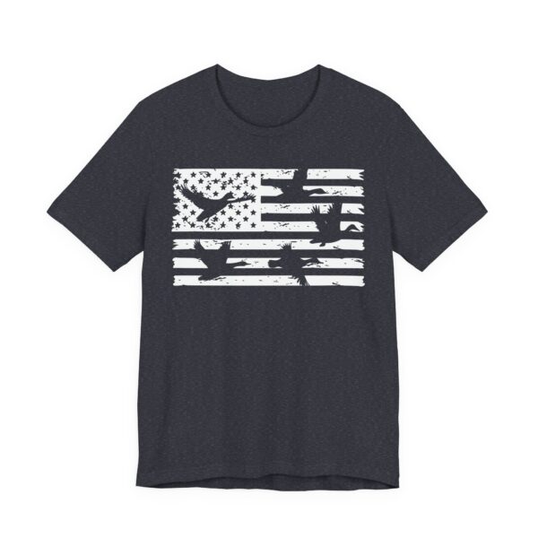 Duck Hunting | American Flag | Hunting T-shirt