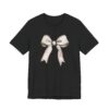 Cute Coquette Baseball Bow T-shirt