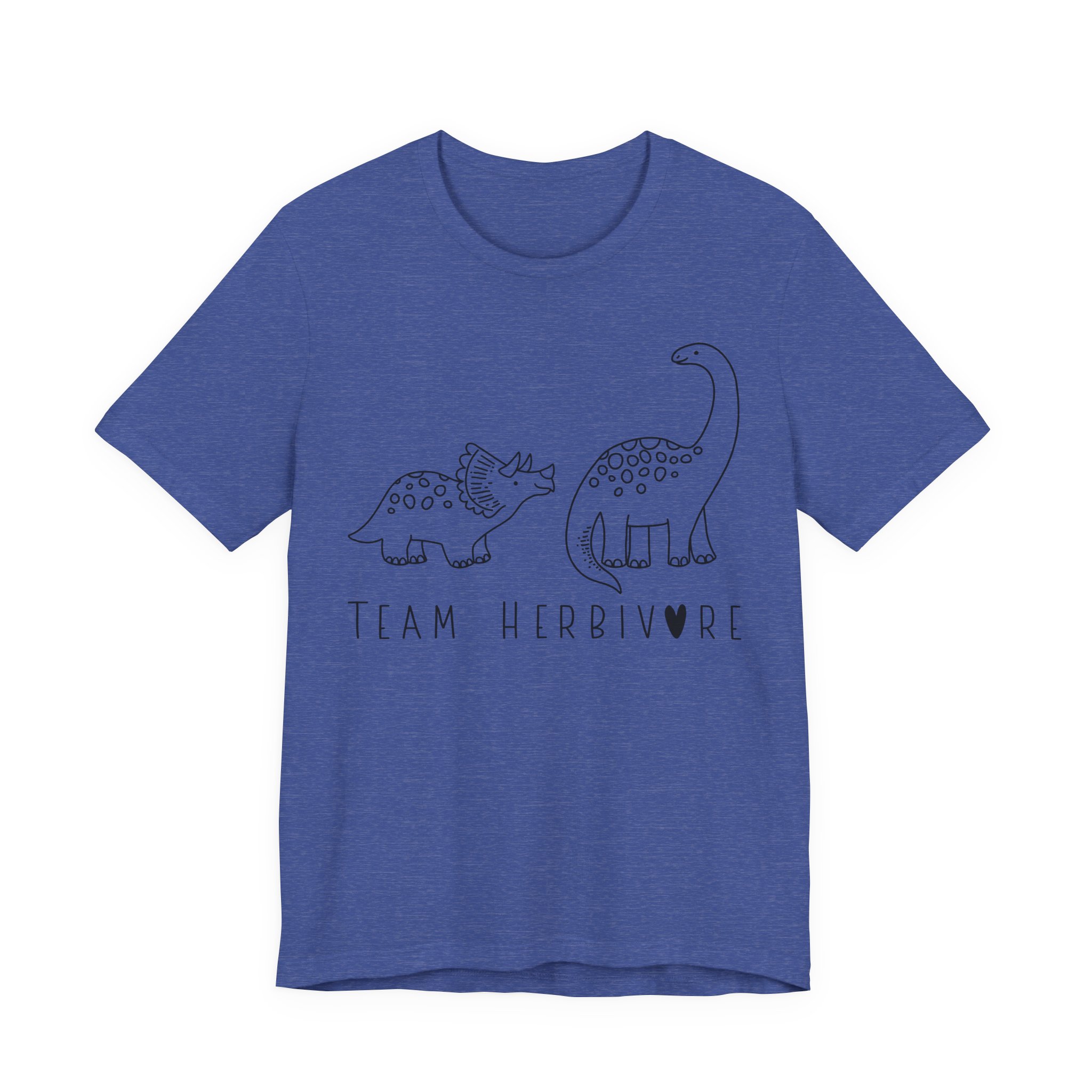 Team Herbivore | Cute Vegan Dinosaur T-shirt