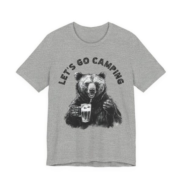 Let’s Go Camping | Funny Bear Camping T-shirt