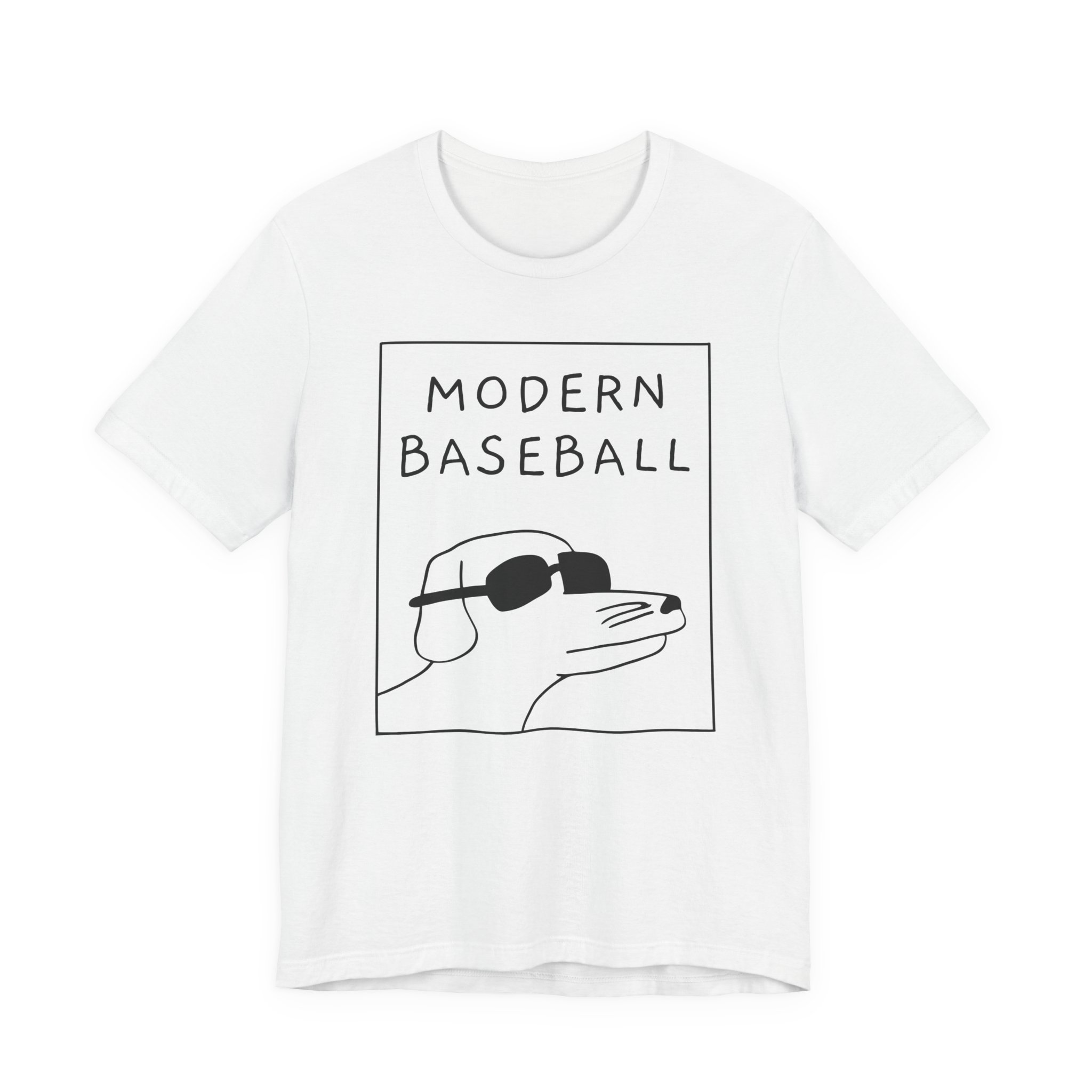 Funny Modern Baseball Dog T-shirt