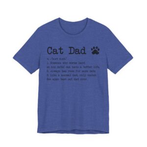 Funny Cat Dad Definition T-shirt