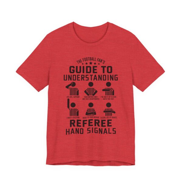 Guide to Understanding Referee Hand Signals | Funny American Football T-shirt