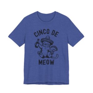 Cinco De Meow | Cinco De Drinko | Funny Cinco de Mayo T-shirt