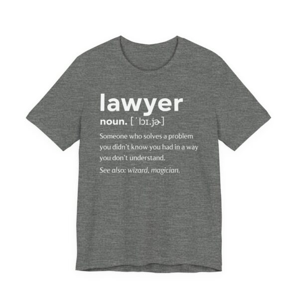 Funny Lawyer Definition T-shirt