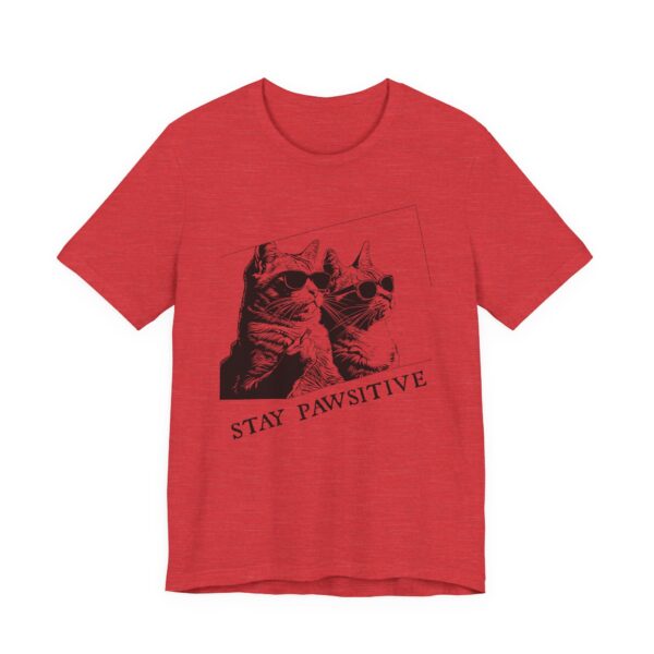 Stay Pawsitive | Funny Cat T-shirt