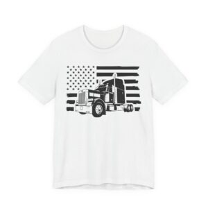 American Flag | Truck Driver T-shirt