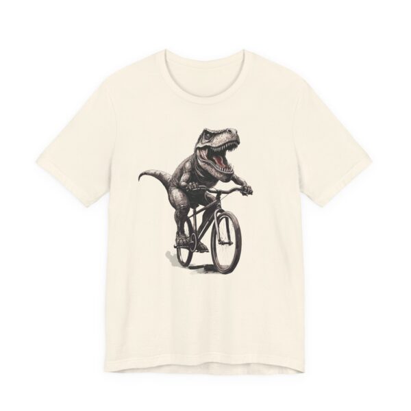T-Rex Riding Bicycle | Funny Cycling T-shirt