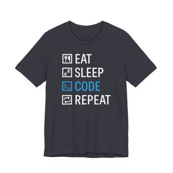 Eat Sleep Code Repeat | Funny Software Engineer T-shirt