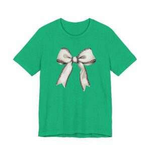 Cute Coquette Baseball Bow T-shirt
