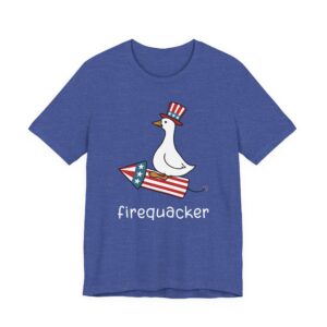 Funny Firequacker Goose | 4th of July Independence Day T-shirt