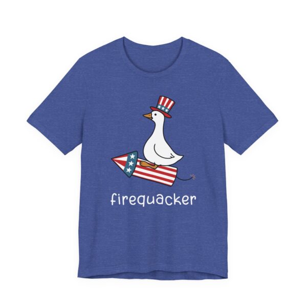 Funny Firequacker Goose | 4th of July Independence Day T-shirt