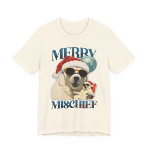Merry Mischief | Funny Christmas Polar Bear T-shirt