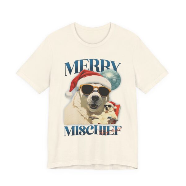 Merry Mischief | Funny Christmas Polar Bear T-shirt