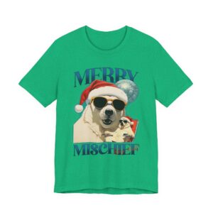 Merry Mischief | Funny Christmas Polar Bear T-shirt
