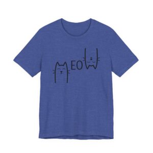Funny Cat Meow T-shirt