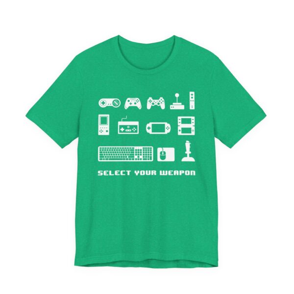 Select Your Weapon | Funny Gaming T-shirt