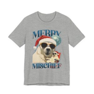 Merry Mischief | Funny Christmas Polar Bear T-shirt