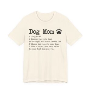 Funny Dog Mom Definition T-shirt