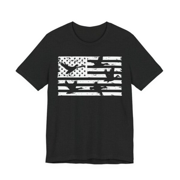 Duck Hunting | American Flag | Hunting T-shirt
