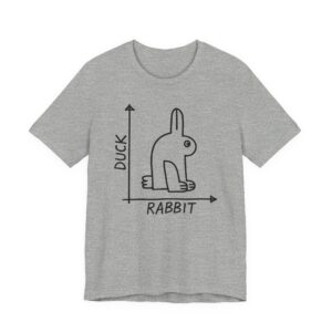 Funny Duck and Rabbit T-shirt