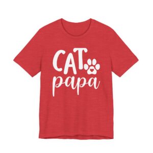 Cute Cat Papa Cat Dad T-shirt