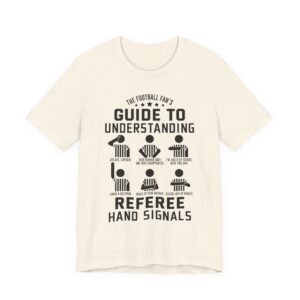 Guide to Understanding Referee Hand Signals | Funny American Football T-shirt