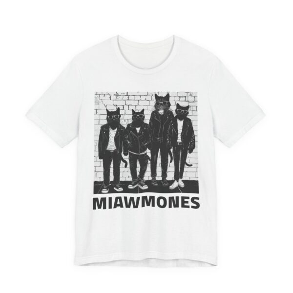 Miawmones Band | Funny Ramones Rock Band Cat T-shirt